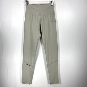 Virus Gray Athletic Leggings Womens Medium‎
